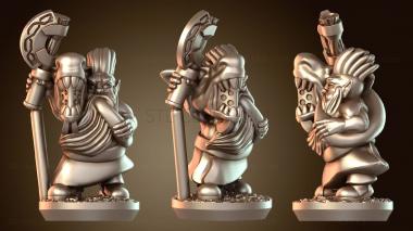 3D модель Гномы радж рог стальной оковы (STL)