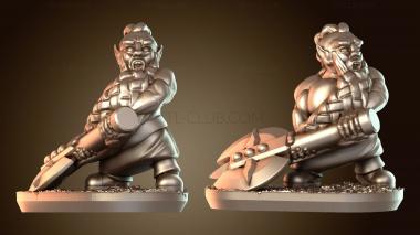 3D модель Гномы наделены силой (STL)