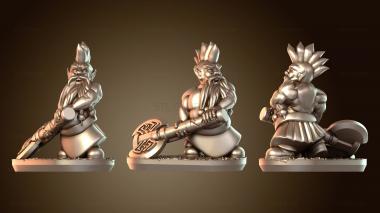3D модель Гномы беспощадны (STL)