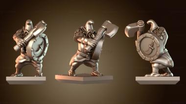 3D модель Героический щит гномов (STL)