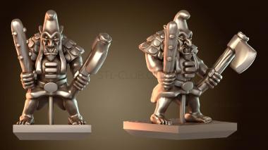 3D модель Щит гномов зазубренный (STL)