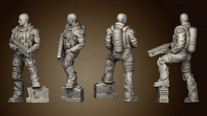 3D модель Киборг 01 (STL)