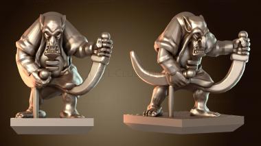 3D модель Гномы крадутся свирепо (STL)