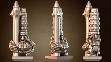 3D модель Ракетный расчет «Боевых машин гномов» (STL)