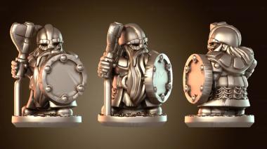 3D модель Гномы-воины гневные (STL)