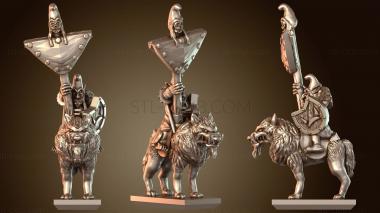 3D модель Гномы-волчьи наездники Rstandart (STL)