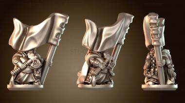 3D модель Знамя гномов с арбалетом (STL)