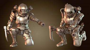 3D модель Гибрид Династии Ниндзя (STL)