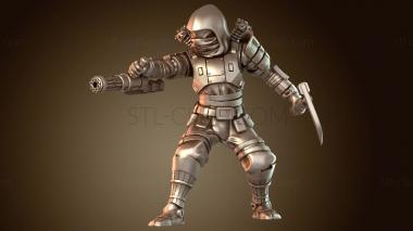3D модель Dynasty Ninja Гибридный стелс (STL)