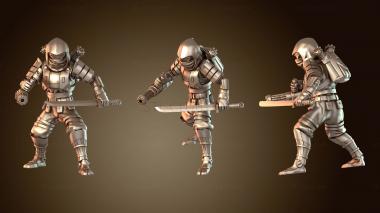 3D модель Династия Ниндзя Гибрид тихий (STL)