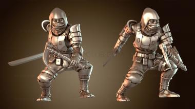 3D модель Династия Ниндзя Ближний бой (STL)