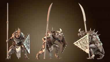 3D модель Копье Иманна, выкованное в огне (STL)