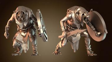 3D модель Пылающий меч Эймана (STL)