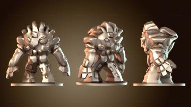 3D модель Элементаль Земли (STL)