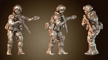 3D модель Восточный подрядчик, стремящийся к i (STL)