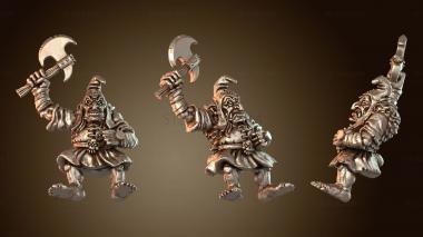 3D модель Восточный гоблин-воин (STL)