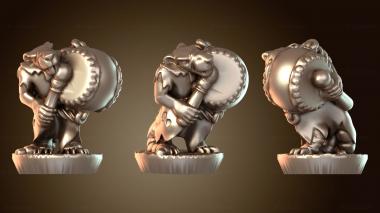 3D модель Дикие барабанщики Восточных Скавенов (STL)