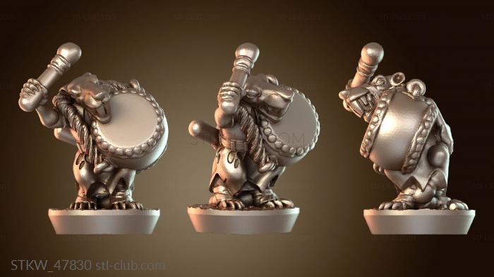 Military Барабанщики восточных скавенов молчат