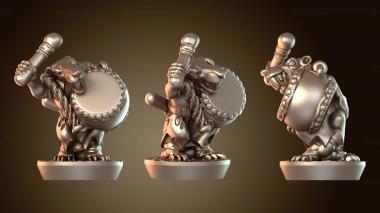 3D модель Барабанщики восточных скавенов молчат (STL)