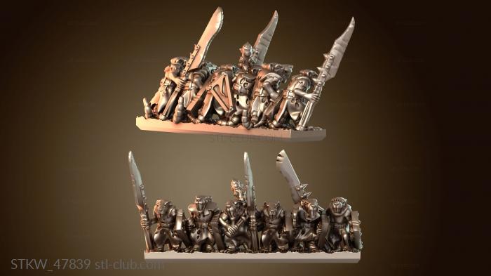 Military Восточные скавенские крысолюди рычат