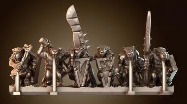 3D модель Восточные скавенские крысолюди ксено (STL)