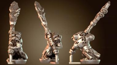 3D модель Восточные скавены-искатели дикие (STL)