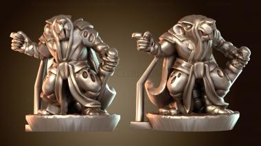 3D модель Восточные скавены крадутся неуловимо (STL)