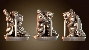 3D модель Восточные скавены скрытно пробираются (STL)