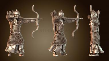 3D модель Восточный лучник А (STL)