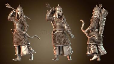 3D модель Восточный лучник Б (STL)