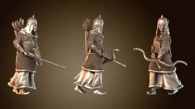 3D модель Восточный лучник D (STL)