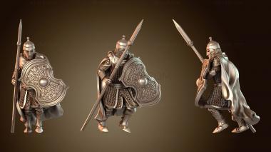 3D модель Восточный копейщик C (STL)