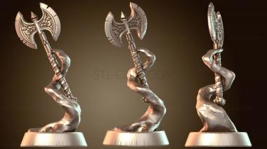 3D модель Духовное оружие Топор (STL)