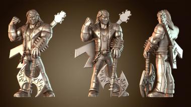 3D модель Эдди Ригс Брутальная Легенда (STL)