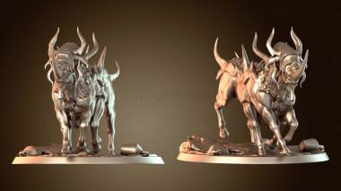 3D модель Египетская гора Хопеш Уайлд (STL)