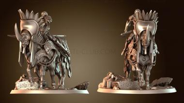 3D модель Египетская гора Лэнс (STL)