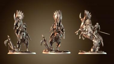 3D модель Египетская гора Копье храбрый (STL)