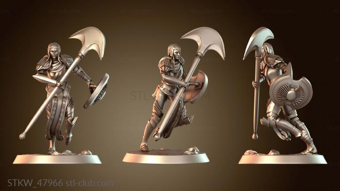 Military Египетский солдат с топором бежит в Египет