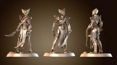 3D модель Египетский солдат Хопеш Стэнд Египет (STL)