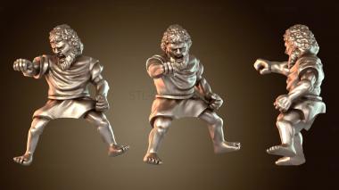 3D модель Погонщик слонов (STL)
