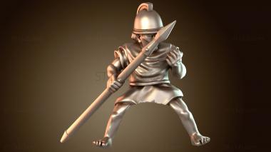 3D модель Погонщик слонов (STL)