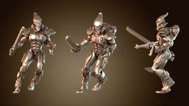 3D модель Эльфийка Аркан талантливая (STL)