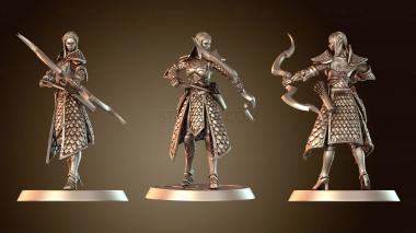 3D модель Эльфийская стрела лучника (STL)