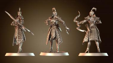 3D модель Перо стрелы эльфийского лучника (STL)