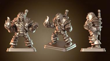 3D модель Эльф в доспехах (STL)
