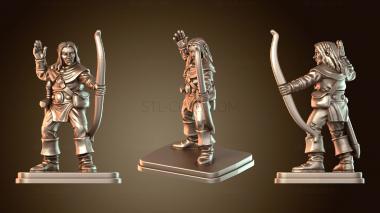 3D модель Эльфийский лук (STL)