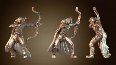 3D модель Эльфийский лучник Эльф (STL)