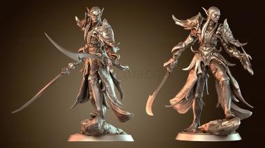 3D модель Эльфийский капитан (STL)