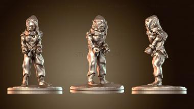 3D модель Стоящая эльфийка (STL)