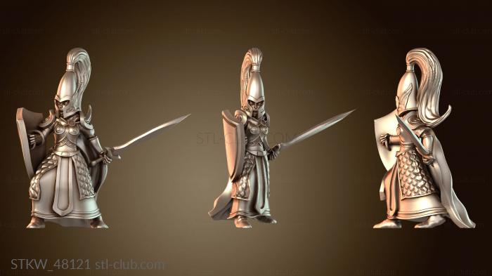 Military Эльфийка-воительница